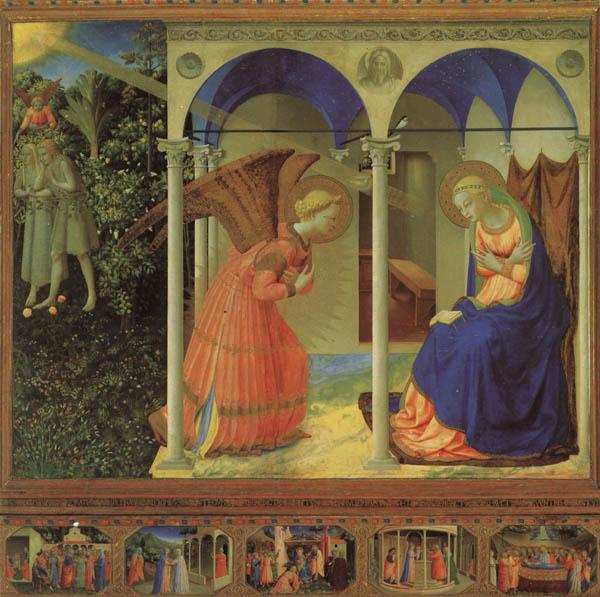 Fra Angelico Altarpiece of the Annunciation China oil painting art